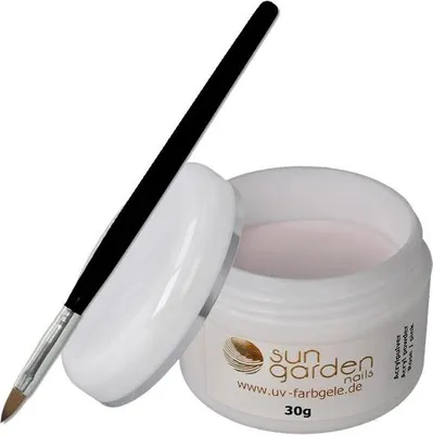 Produktbild von Acryl Pulver Rose 30g inkl. Acrylpinsel