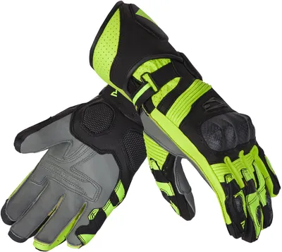 Immagine prodotto di Guanti da moto Rebelhorn Fighter, nero/giallo, 5XL