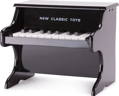Produktbild von New Classic Toys - Piano - schwarz - 18 Tasten - 10157