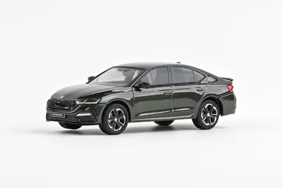 Produktbild von Abrex ABR143ABZ-037QX - 1/43 Skoda Octavia IV RS, dunkelgrün, 2020 - Neu