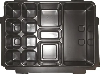 Makita P-84268 - Set Imbottiture Per Valigie MAKPAC Con Fori Per Batterie 18V LXT, 375x280x60 Mm - Foto 8