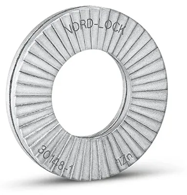 Productafbeelding van Stalen wigborgringen - Extra grote ringen - Vastzetten verbindingen - Mechanisch werkend element - 10 stuks - Staal