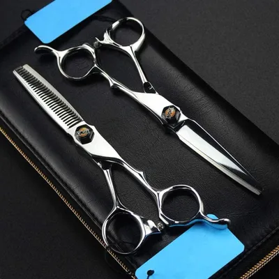 Immagine prodotto di Acciaio 440C, 6 pollici, forbici professionali per parrucchieri, per tagliare, parrucchiere, forbici per capelli, forbici di rifinitura, forbici da parrucchiere