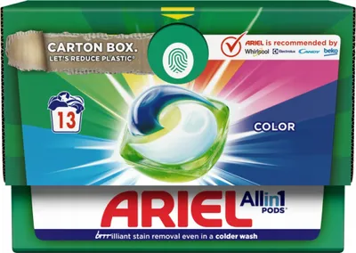 Zdjęcie produktu dla Ariel Żelowe kapsułki do prania kolorowych tkanin, 13 sztuk