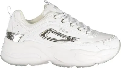 Produktbild von Damen Sportschuh Weiß mit Schnürsenkeln und Kontrastdetails