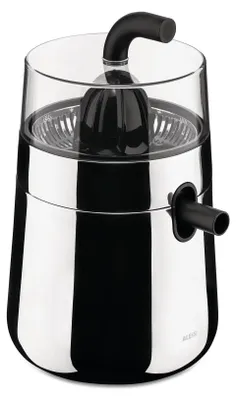 Elektrische Zitruspresse, Edelstahl 18/10, 85 W, schwarz, 32 cm