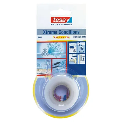 Zdjęcie produktu dla TESA 04600-00000-00, Przezroczysty, Metal, Silikon, -65 - 260 °C, 3 m, 2,5 cm