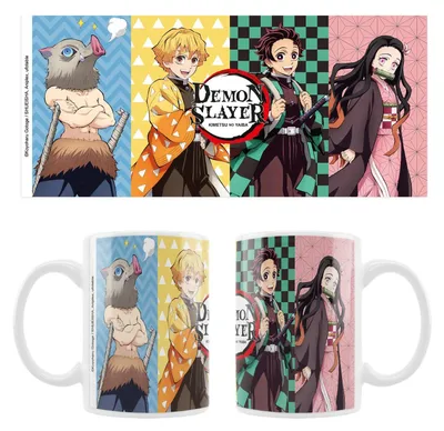Obrázok produktu pre Demon Slayer: Kimetsu no Yaiba – Tímové hrnčeky