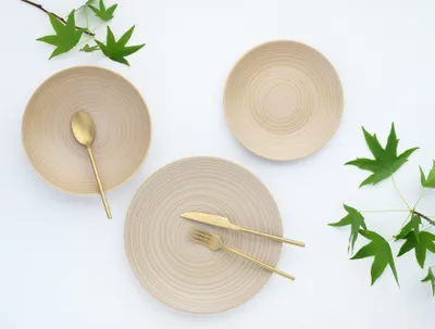 Produktbild von CreaTable, 23919, Lava Stone Sand, Tellerset 12-tlg, Steinzeug