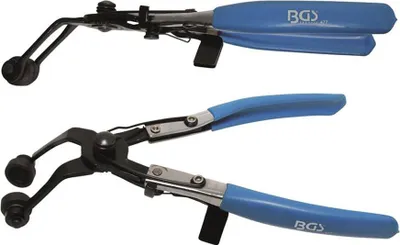 Produktbild von BGS 477 Schlauchklemmenzange, abgewinkelt, mit Ratschenfunktion