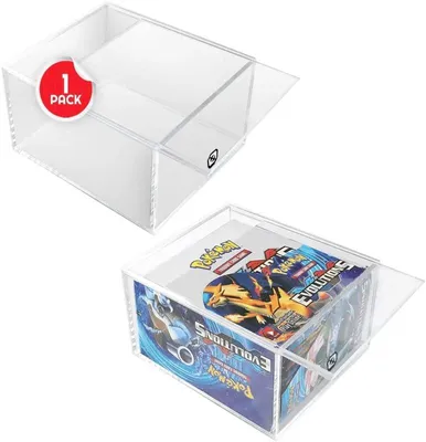 Produktbild von Evoretro – Evoretro – Premium-Pokémon-Booster-Box mit Schiebedeckel, UV-Schutz, 4,0 mm
