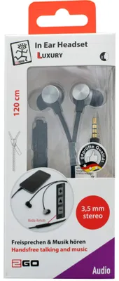 Produktbild von 2GO 794476, Kabelgebunden, Anrufe/Musik, Kopfhörer, Anthrazit