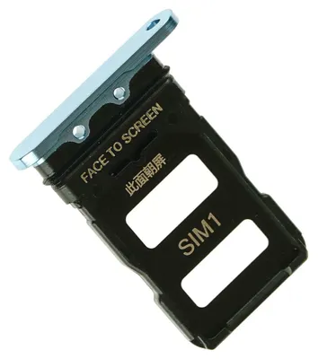 Produktbild von Xiaomi Mi 11 Sim Karten Halter Tray Fach (Horizon Blue), Blau