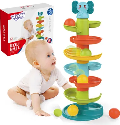 Produktbild von OEM - WOOPIE Spiralball-Set + 3 Bälle