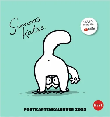 Obrázok produktu pre Simonsova mačka – pohľadnicový kalendár 2025