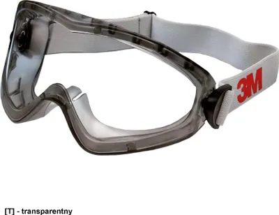 Zdjęcie produktu dla 3M 7000032480, Okulary ochronne, Szary, Przezroczysty, Nylon