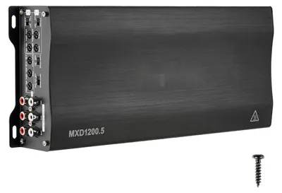 Produktbild von Autoverstärker Endstufe - 5-Kanal Klasse D - Überbrückbar - 4x100 W an 4 Ohm & 4x200 W an 2 Ohm - 1x500 W an 4 Ohm & 1x1000 W an 2 Ohm - Subwoofer-Kanal - Hochleistung