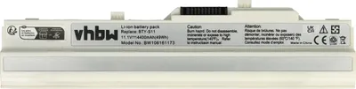 Produktbild von vhbw Akku kompatibel mit Wortmann Mobile Go Notebook (4400 mAh, 11,1 V, Li-Ion)