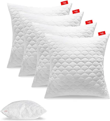 Produktbild von SOFTIMI | Antiallergisches Kissen 4er Set 80x80 cm | Hochwertiger Komfort für besseren Schlaf