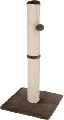 Immagine prodotto di Tiragraffi per gatti Kerbl, 78 cm, sisal, grigio, con pallina