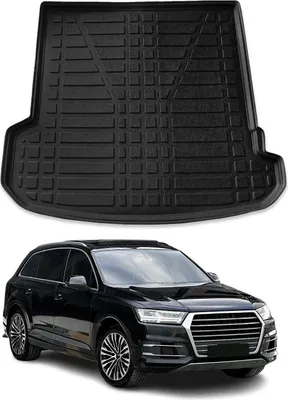 Zdjęcie produktu dla Gumowa wykładzina bagażnika do Audi Q7 4M 2015-2025 czarna TPE