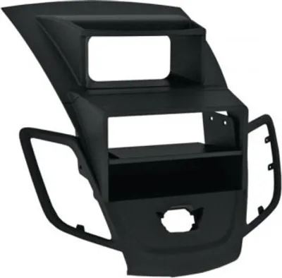 Produktbild von 1-DIN Radioblende mit Ablagefach Ford Fiesta JA8 Vor-Facelift (mit Display) 2008 - 2013 | schwarz