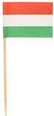Produktbild von Papstar Deko-Picker Ungarn 8cm 200 Stück