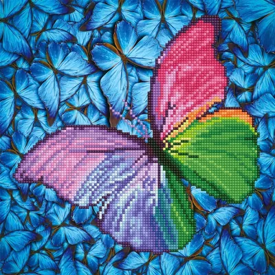 Obrázok produktu pre Diamond Dotz Butterfly 30,5 x 30,5 cm