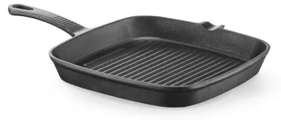 Produktbild von Gusseisen-Grillpfanne, HENDI, 230x230x(H)25mm