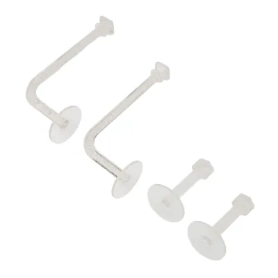 Produktbild von Selbstklebende Haargummi-Halter,Haargummi Krawattenhalter,Haargummi-Halter Ständer,Haar Accessoires Wandhaken,Haargummi Wandhaken,Haargummi Organizer Haken