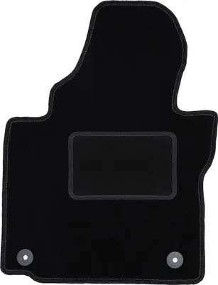 Image de Tapis de sol noir pour conducteur pour : Volkswagen Touran I 2FL Monospace (2010-)