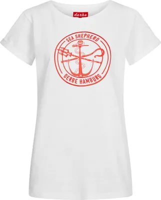 Produktbild von DERBE HAMBURG JF BARBE MONO GOTS iC Damen T-Shirt Sea Shepherd