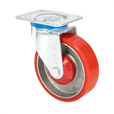 Produktbild von Wagner design yourself Schwerlast-Lenkrolle RO 0125 rot (4012501)