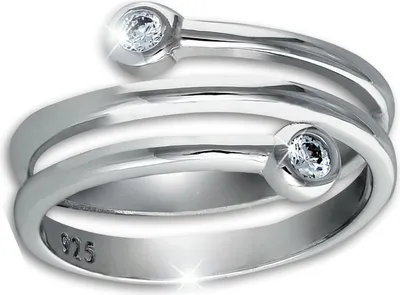 Image de SilberDream Bague Zirconia 925 Argent Gr. 54 Dream Femme Bijoux Authentiques SDR406W54