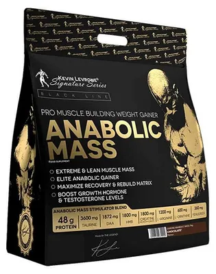 Produktbild von KEVIN LEVRONE Anabolic Mass Nahrungsergänzungsmittel für Muskelaufbau 48% Protein