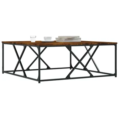 Produktbild von "im Sonderangebot"Couchtisch - CLORIS - Wohnzimmertisch - Robust und langlebig - Räuchereiche 100x100x40 cm Holzwerkstoff - NeuMöbel9205776