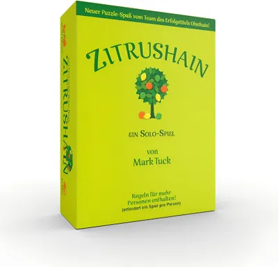A product box for a board game, shown at an angle.