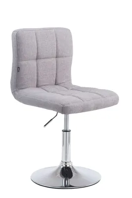 Produktbild von CLP Palma Lounger V2 Stoff Lounger höhenverstellbar und drehbar. grau