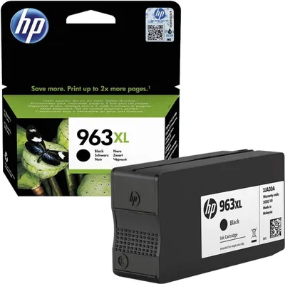Obrázek produktu pro Inkoustová kazeta HP 3JA30AE černá č. 963 XL