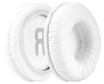 Produktbild von Ohrpolster für Philips H4205 Kopfhörer Kunstleder Weiß 70mm Paar