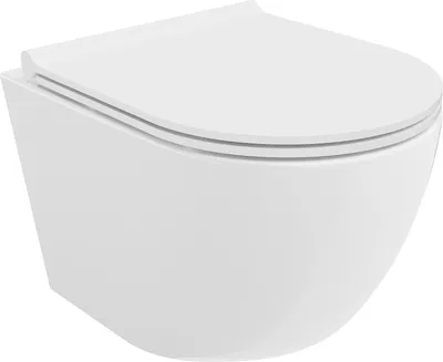 Obrázek produktu pro Mexen Lena WC mísa Rimless s pomalu padající deskou slim, duroplast, Bílá - 30220500