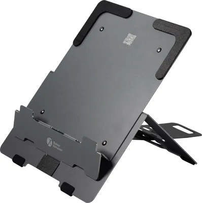 Produktbild von BakkerElkhuizen FlexTop 170 Dark Grey, Laptop-Ständer, Schwarz, Dunkles Grau, Aluminium, Gummi, Stahl, 25,4 cm (10"), 40,6 cm (16"), 3 kg