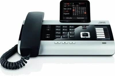 Produktbild von Gigaset DX600A ISDN, 750 Eintragungen, TFT, 320 x 240 Pixel, 0.065536 M, 770 g, 10 - 35 °C