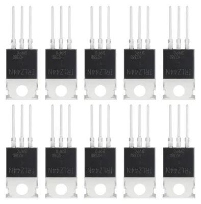 10x IRLZ44N N-Kanal MOSFET Transistor 55V 47A TO-220