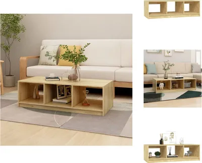 Produktbild von vidaXL Couchtisch 110x50x34 cm Massivholz Kiefer -  Couchtische