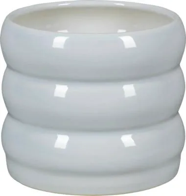 Produktbild von Blumentopf Passion for Pottery Steinzeug Ø 15 cm 15 x 15 x 13 cm weiß