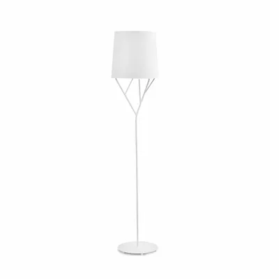 Zdjęcie produktu dla Biała lampa podłogowa Tree 1 żarówka