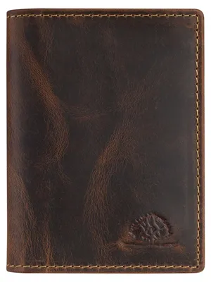Produktbild von GREENBURRY Leder Kartenetui Vintage Card Wallet RFID Brown braun
