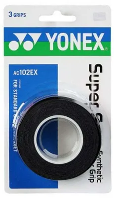 Obrázok produktu pre YONEX Super Grap, Omotávka, Badminton, Čierna, Polyuretán (PU), Jednofarebné, Indonézia