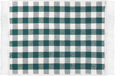Produktbild von WohnDirect Indoor Küchenteppich MATRIX Petrol 50 x 75 cm
